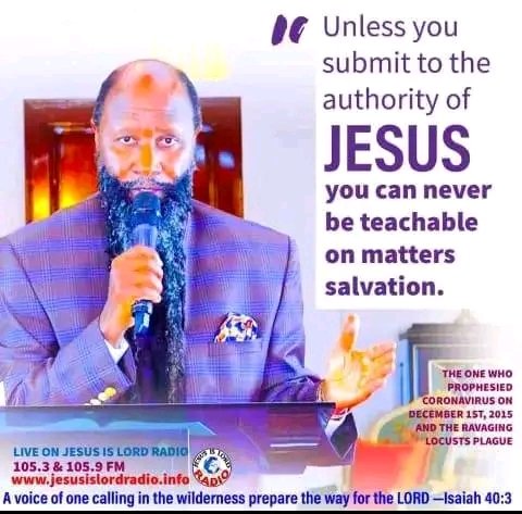 Msoo37726387's tweet photo. You can never be teachable unless you submit to JESUS https://t.co/IvICP5JIF3
