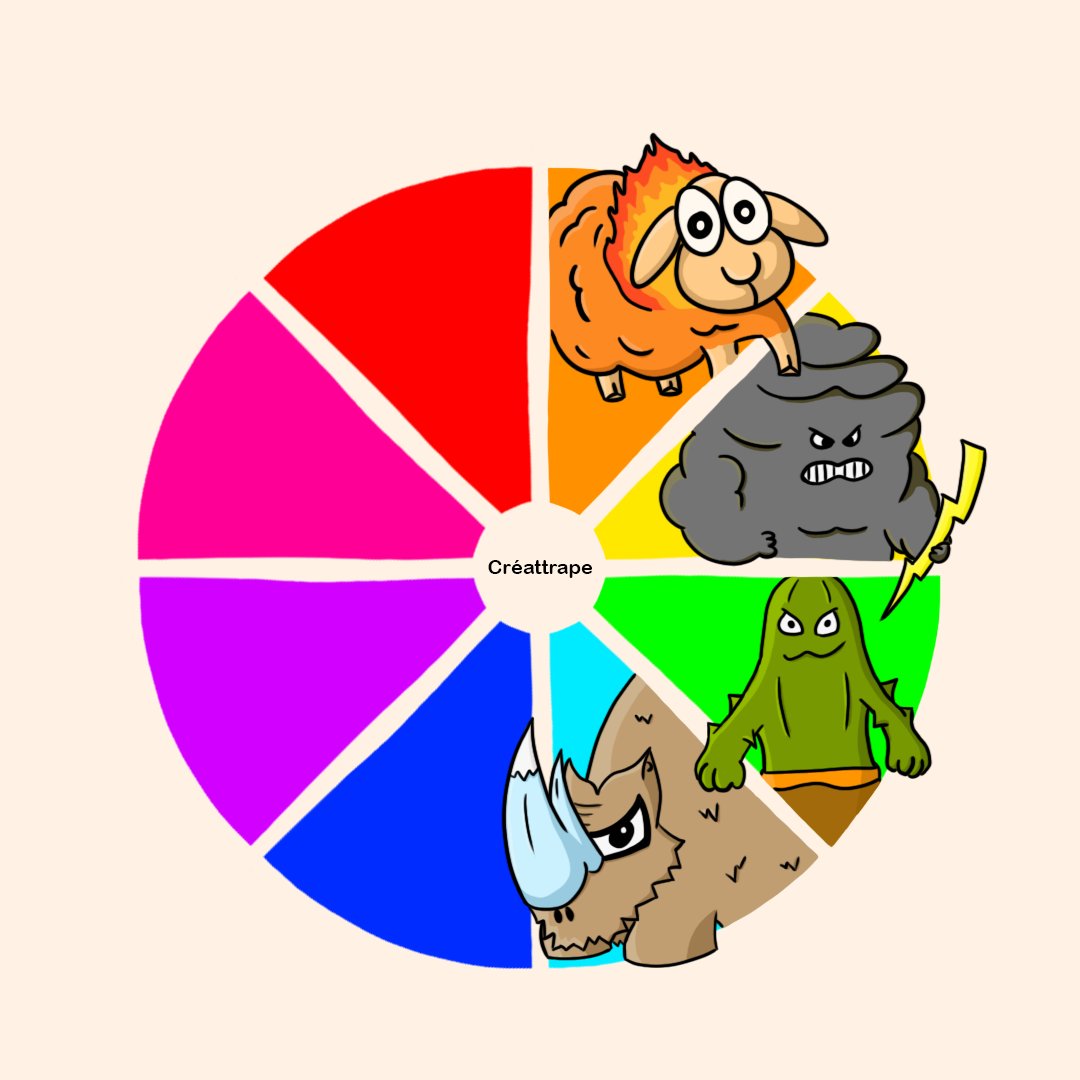 CalaoGames's tweet photo. Jour 4 du #colorwheelchallenge avec le bleu clair. Voici Lainocéros, une créature spéciale puisqu'elle se rencontre de manière atypique
Toujours pour le jeu @creattrape 
Rdv demain pour le bleu foncé, qui sera une créature de départ
N'oubliez pas de RT, like et suivre le compte ! https://t.co/BF7gUEG2rd