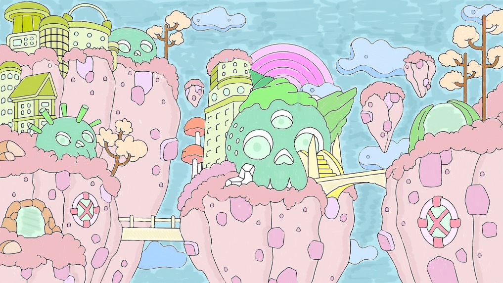 My submission to the #DeliciousAdventure coloring contest! 🎨💀<a href="/TastyBonesNFT/">Tasty Bones ☠️</a>