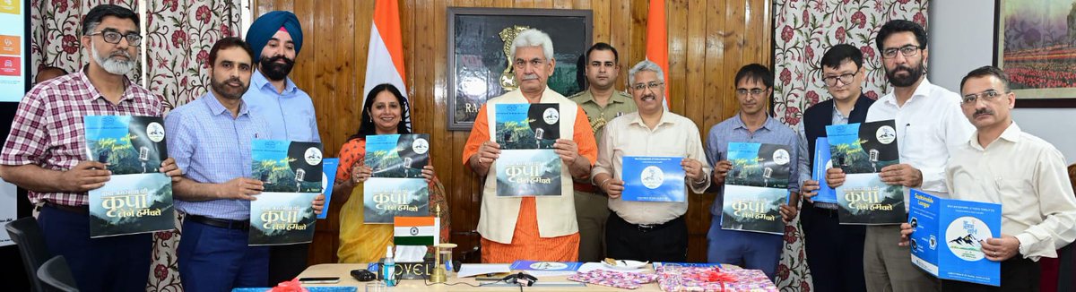 diprjk's tweet photo. #ShriAmarnathjiYatra2023
LG Sh. @manojsinha_ said Zero-waste pilgrimage is our resolve. Sincere efforts are being made to transform Information, Education & Communication Campaign into Behavioral Change Communication and also to create an effective model for solid waste management.
@PMOIndia 
@HMOIndia 
@MIB_India
@MinOfCultureGoI
@OfficeOfLGJandK 
@PIB_India 
@DDNewslive 
@ShriSasb