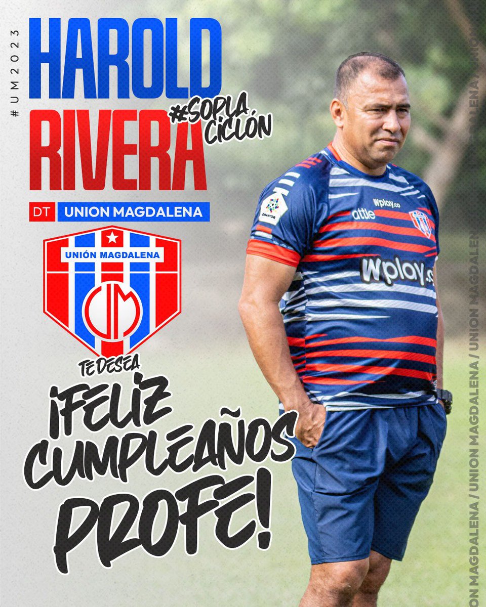 🥳| FELIZ CUMPLEAÑOS PROFE😊🙌🏻

Reciba de su familia Unión Magdalena, la mejor de las felicitaciones, que la gracia y la bendición de Dios nunca se aparte de su lado profe. 🙏🏻

¡Felicidades! 🔵🔴