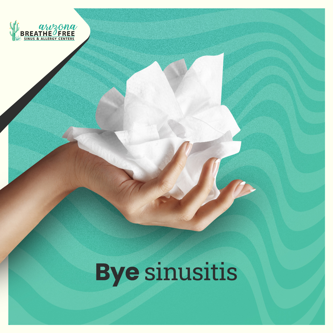 Call Arizona Breathe Free today to TOSS THE TISSUES!

#TossTheTissues #NasalCongestion #RunnyNose #Sinusitis