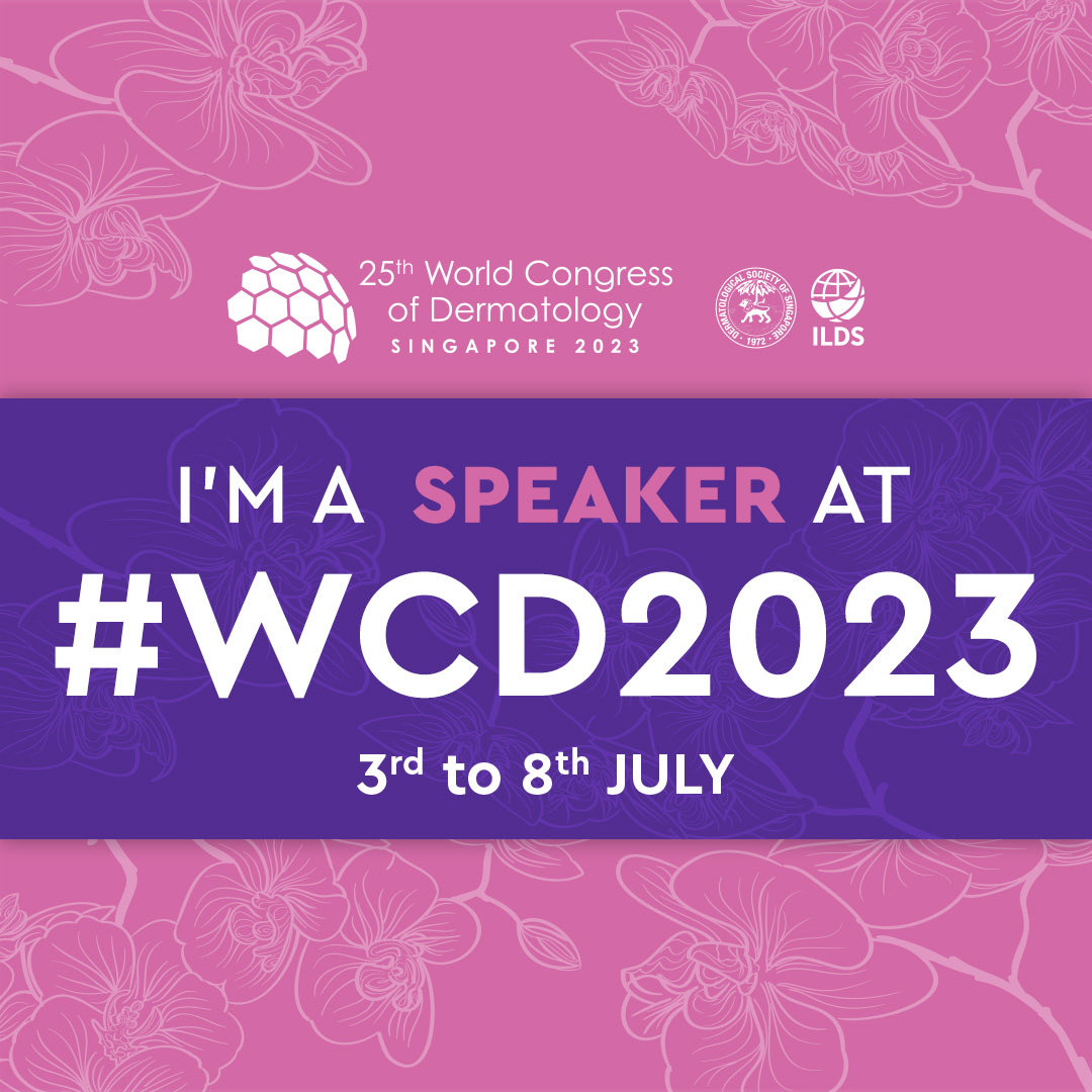 With <a href="/ZZNYiu/">Zenas Yiu</a> and colleagues from France and Singapore tomorrow afternoon 14:30. Epidemiological methods in dermatology research. Looking forward! #WCD2023Singapore
