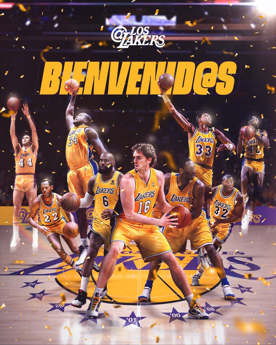 Desde L.A. para el mundo.

Bienvenidos a la cuenta oficial de Lakers en español 💜💛