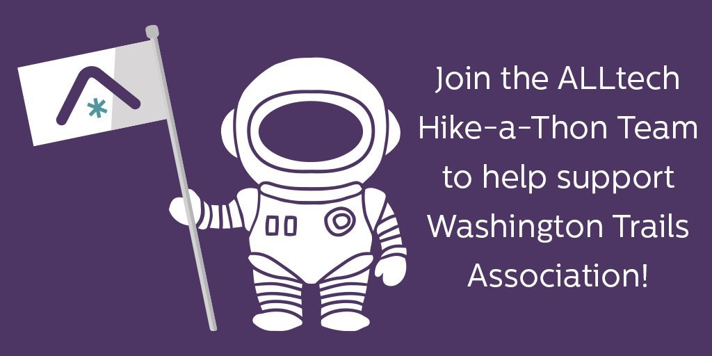 ALLtechBenefits's tweet image. ALLtech is taking our support of health and wellness to the trails by joining #hikeathon this summer! Join our team and help support 
@WTA_hikers at give.wta.org/alltech-hikes or learn more in our July e-news: mailchi.mp/2698686c33d4/a…