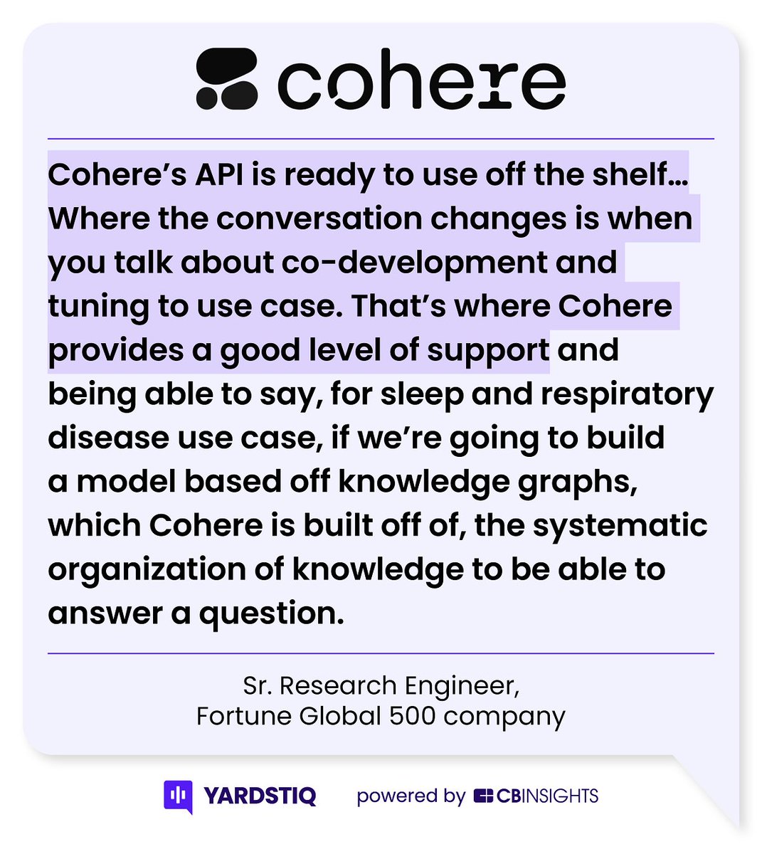 The #AI100 includes companies at different stages of maturity, product development, and funding. cbi.team/44mWnc2

<a href="/OpenAI/">OpenAI</a> leads in funding, with over $10B raised. Other companies on the list, like @CohereAI, recently joined the unicorn club 👇