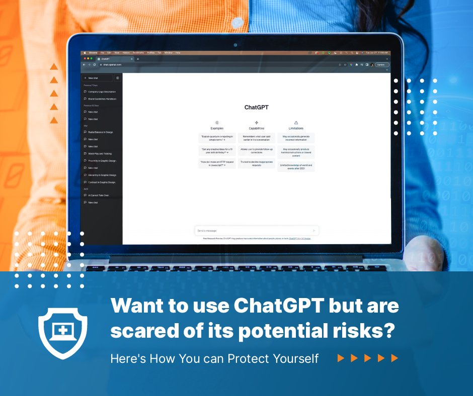 ertechpros's tweet photo. AI tools like ChatGPT can greatly benefit businesses and significantly help us with tasks. πΌ
But using it comes with risks. π
Visit our blog to learn how to protect yourself at work. π§
π https://t.co/nR9nOBX4XL
#ERTechPros #AITools #ChatGPT https://t.co/vVcmcbPytp