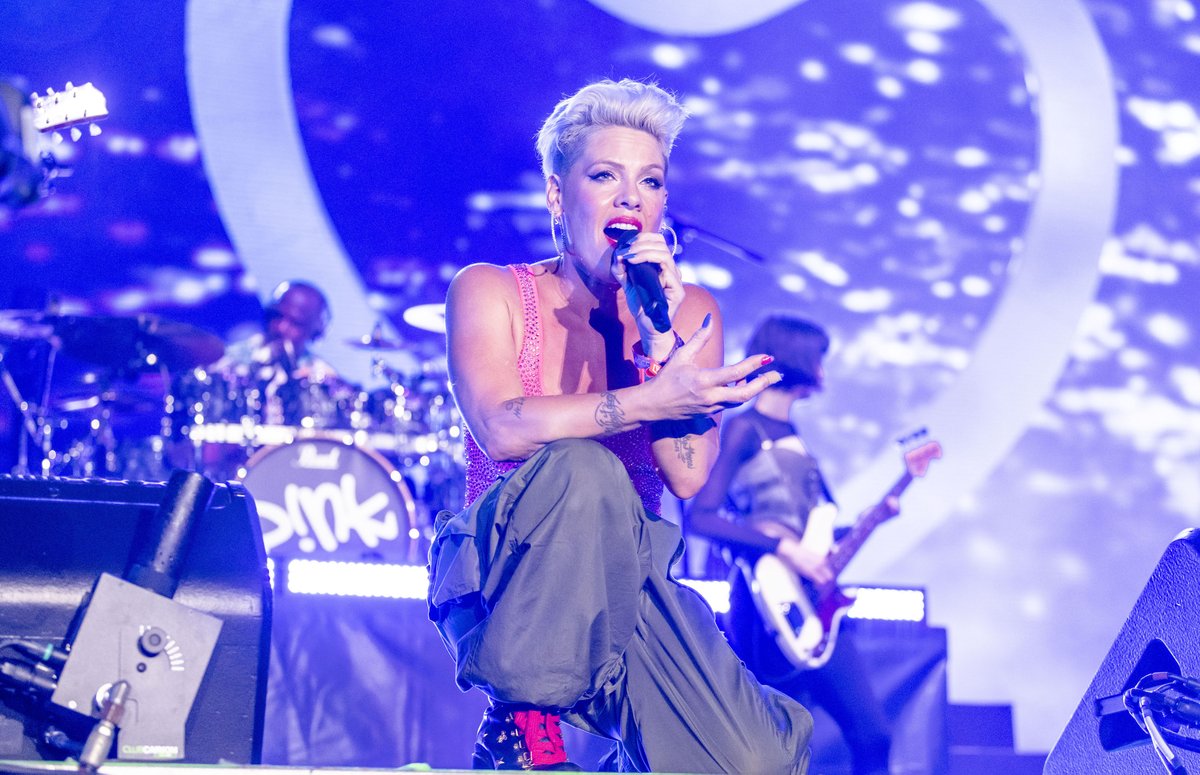 AllegiantStadm's tweet photo. P!NK's Summer Carnival tour will make a stop at Allegiant Stadium on October 7th! What's your favorite song? ☀️🎪🎡 https://t.co/QHuORqi8MQ