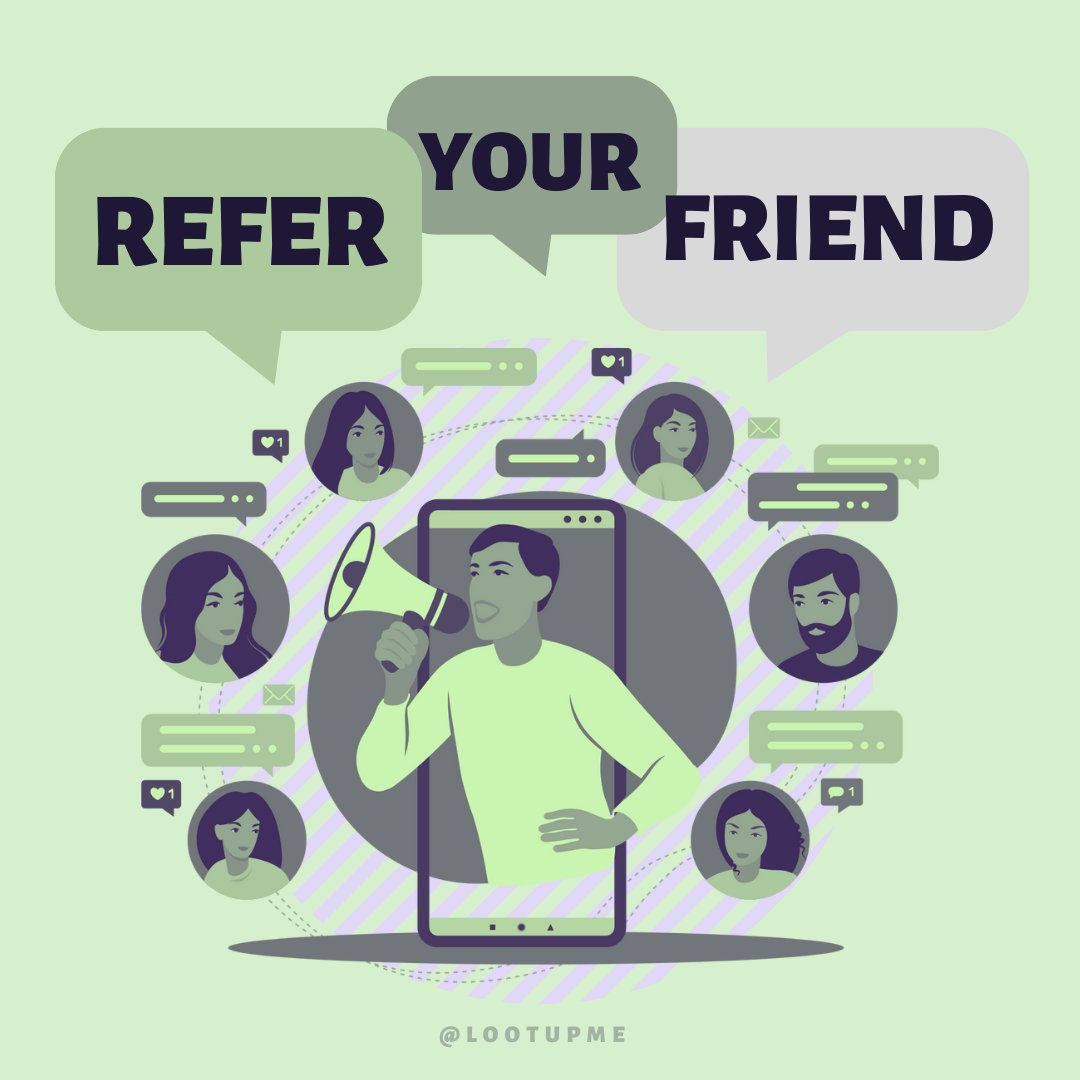 LootUpMe's tweet photo. Maximize your online earnings through referral rewards! 💎 Learn more about this here: https://t.co/uX3bcqg6Lo

#Lootupme #blog #referralrewards #earnonline #rewardsplatform https://t.co/XVdWC9n8Nz