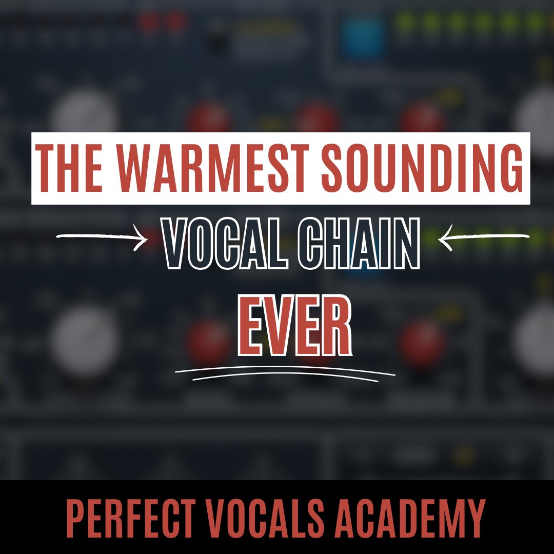PVocalsAcademy's tweet photo. The Warmest Sounding Vocal Chain Ever! - https://t.co/P0GjvHiLb9 https://t.co/pk78VEjwQf