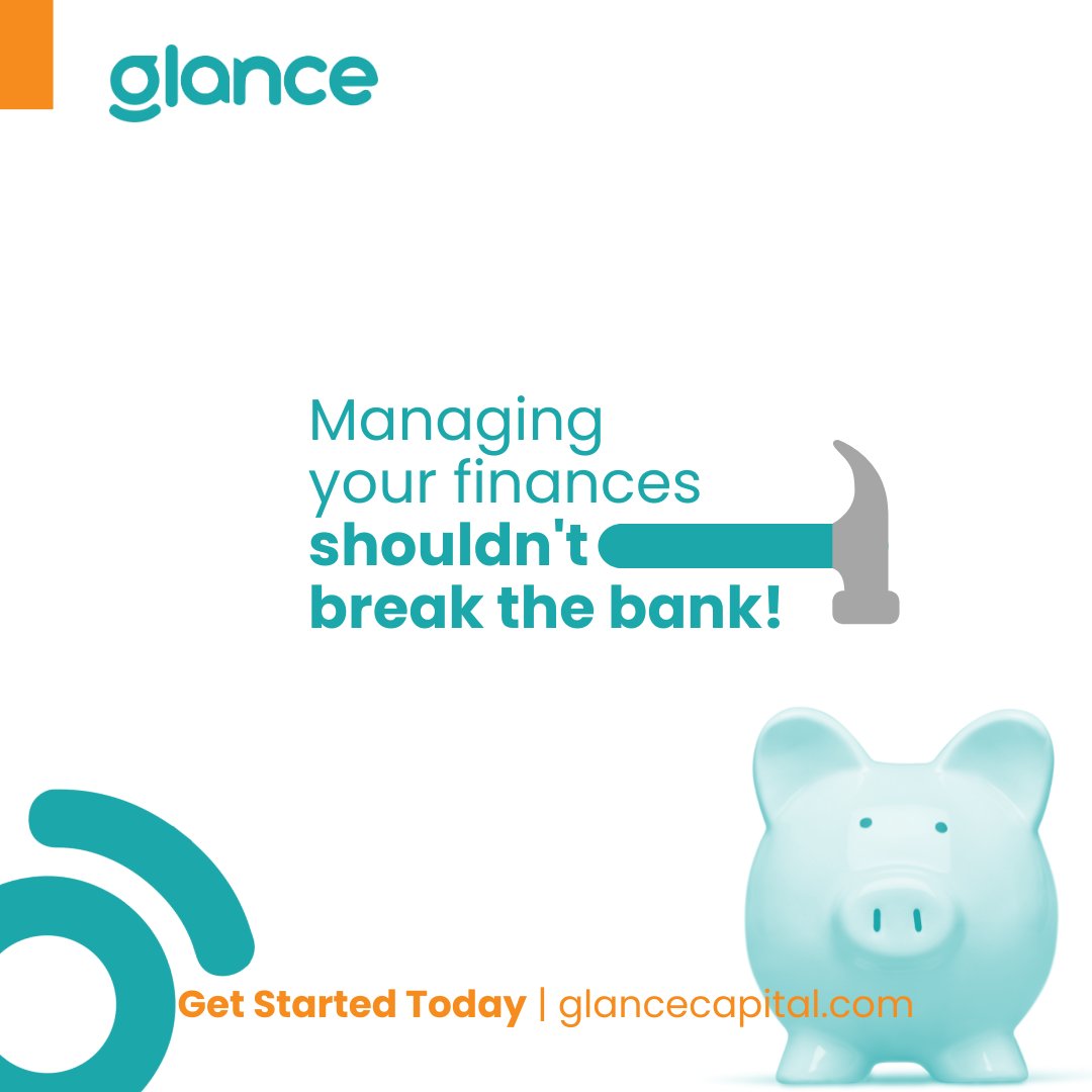 At Glance, we believe in transparency and helping you make the most of your money. That's why we have zero fees when you open an account with us!

#TransparentBanking #OnlineBanking #DigitalBanking #ZeroFees #FreeBankAccount