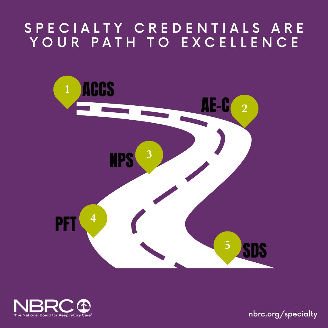 NBRC_tweets's tweet photo. Earning an NBRC specialty credential is a challenge that serves as a true demonstration of the skills and strengths required to provide the highest quality respiratory patient care. Read more: https://t.co/4t9qPzwaMq #ExcellenceDefinesUs #RTs https://t.co/NJonyfFaX7