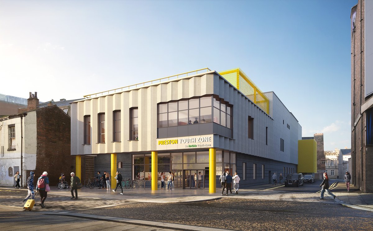 prestoncouncil's tweet photo. Absolutely fantastic news for the city today as plans for a long awaited, new Preston Youth Zone are granted!

The state-of-the-art youth centre will provide young people with opportunities, activities and access to support. 
Read in full here → https://t.co/UnPGUBVsLe
@OnSideYZ https://t.co/F8VFwgAhQN