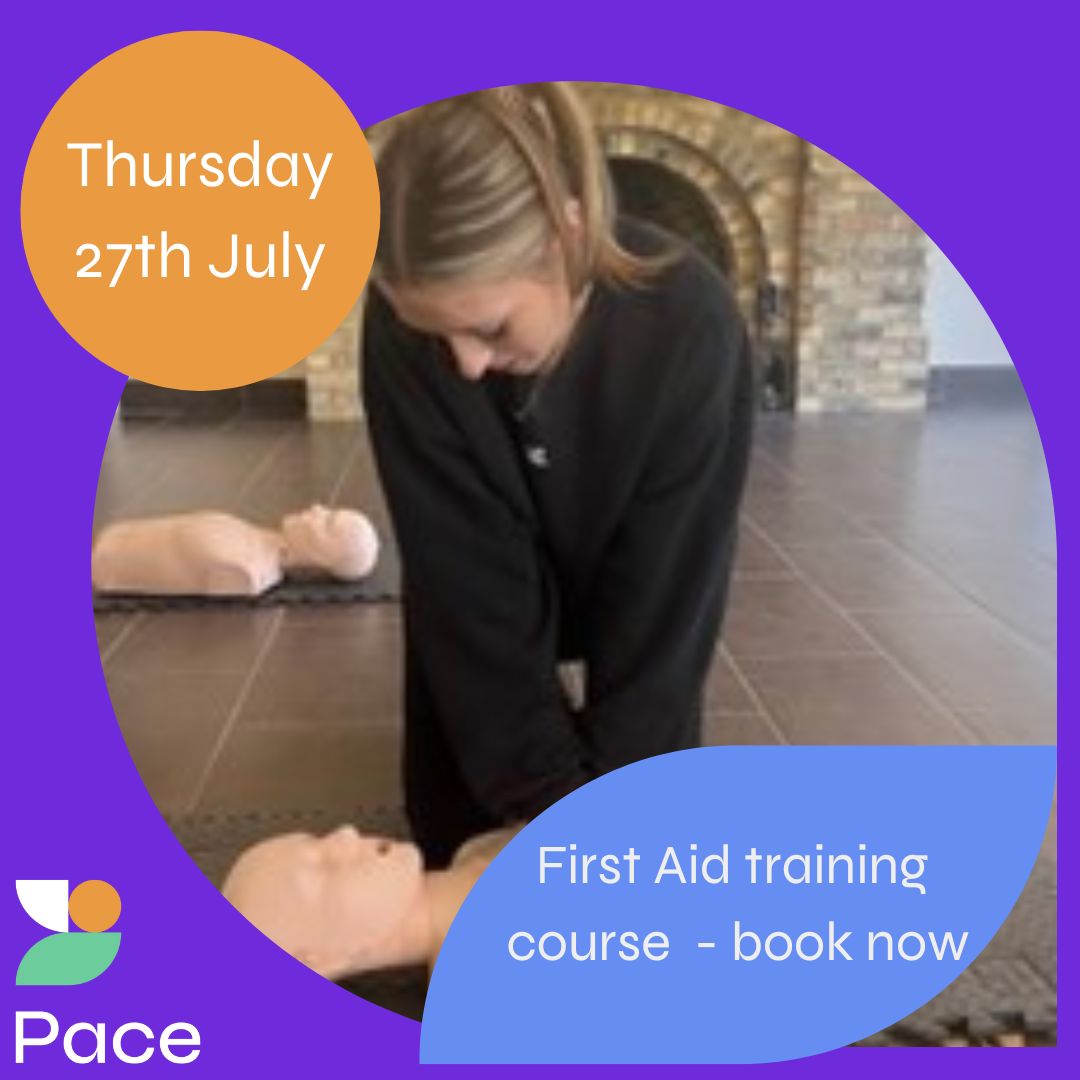 thepacecentre's tweet photo. Do you need First Aid training? 

We are now running 1 and 3 day First Aid HSE level training courses, accredited by Highfield Qualifications.

Our next 1 day course is on Thursday 27th July - click here to find out more and book your place: https://t.co/2HSlbwMjcj

#FirstAid https://t.co/SXQpqhwVw0