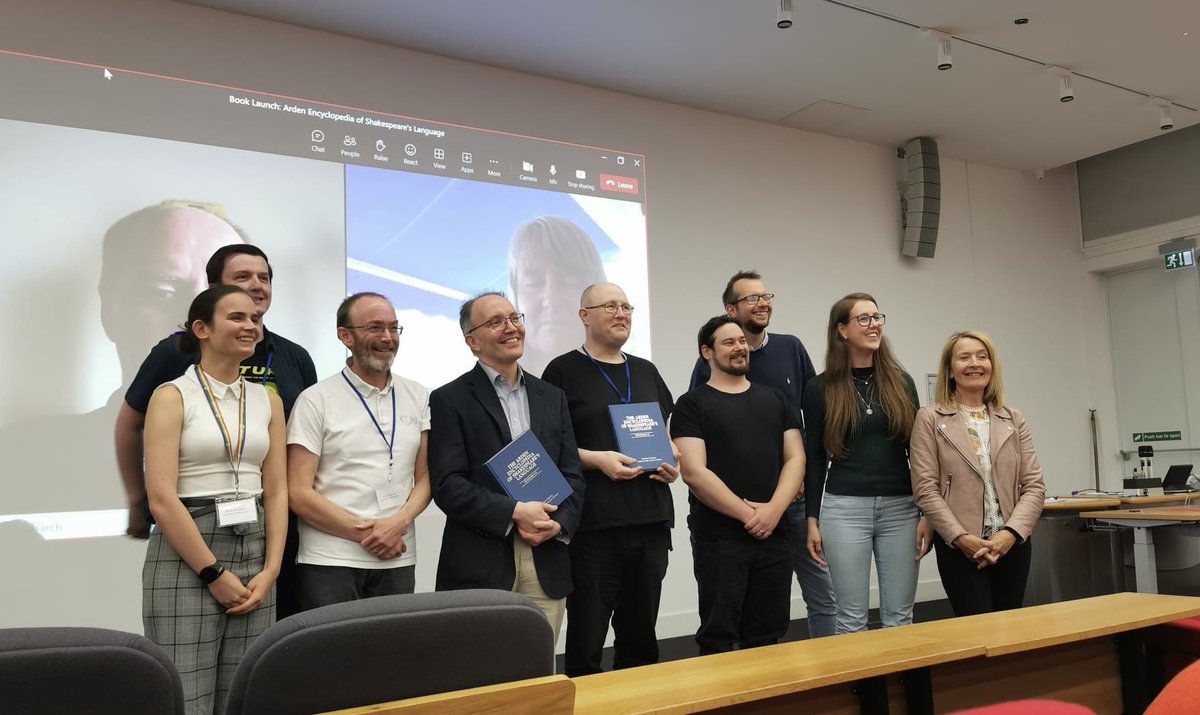 mathewgillings's tweet photo. Being a small part of the @ShakespeareLang project was one of the highlights of my time at @LAEL_LU. Holding the encyclopedia for the first time earlier this week was really special. Congratulations to @j_culpeper, @HardieResearch and @JJDemmen on these first two volumes!! https://t.co/3aoAtfych7