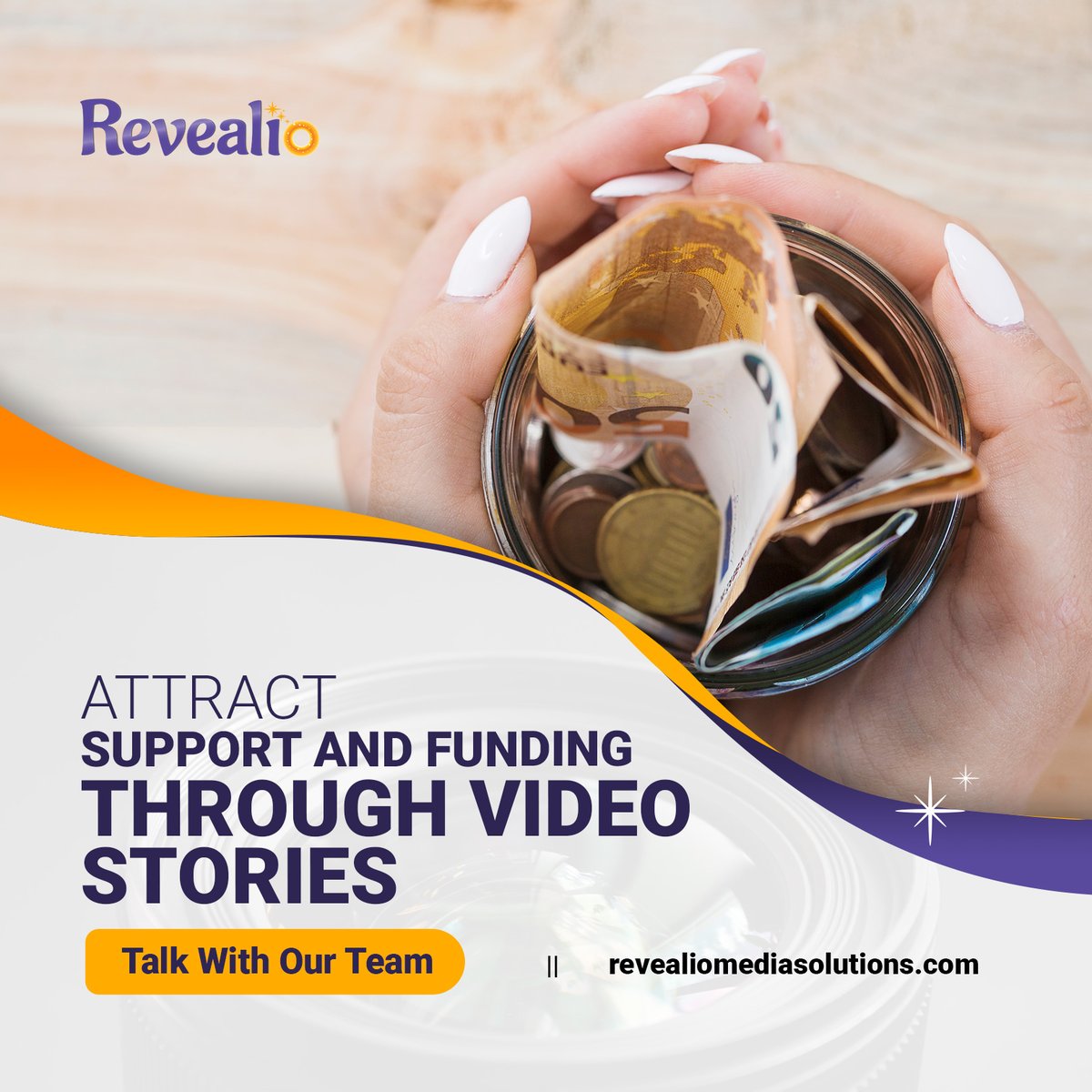 Get attention online and attract support through short form video storytelling. 

Contact us to get started!

#video #story #videostorytelling #smallbusinessvideo #nonprofitvideo #purposedriven #innovativestorytelling #revealio #uniquebusiness #storytelling #shortvideo