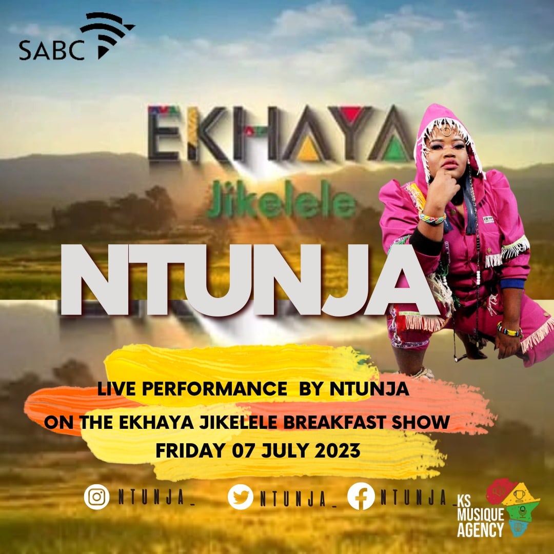 ntunja_'s tweet photo. Catch me live on @sabcekhayajikelele
breakfast show tomorrow morning iyobonana.
#traditionalfolkmusic #myjourney #ksmusique https://t.co/OOUyQ5yZHR