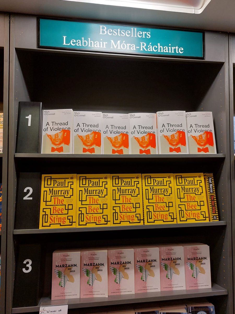GillHessLtd's tweet photo. #AThreadOfViolence @mrkocnnll #Number1 @Hodges_Figgis @GrantaBooks https://t.co/lh9OCmyI9r