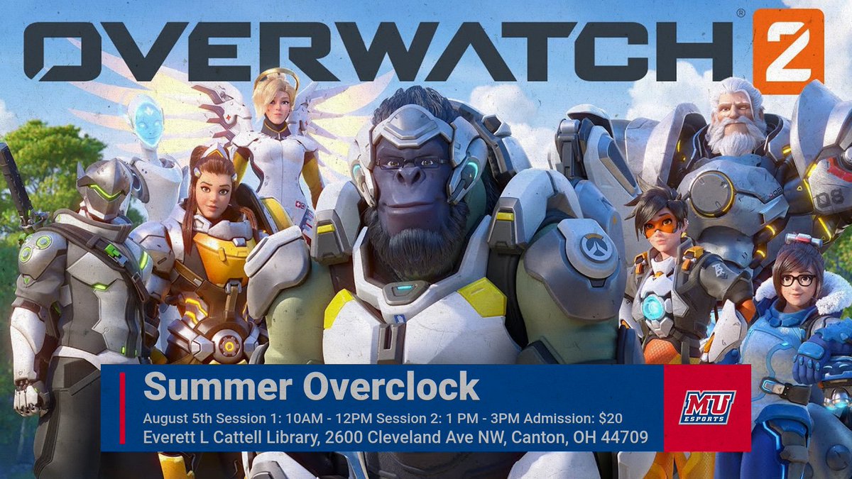 maloneuesports's tweet photo. We are hosting a camp centered around Overwatch 2 for students 12 years and older.  For more information and to sign up, please fill out the google form below. We look forward to seeing you later this summer! 

https://t.co/4KQYybeDbi https://t.co/eiqyg01Ktx