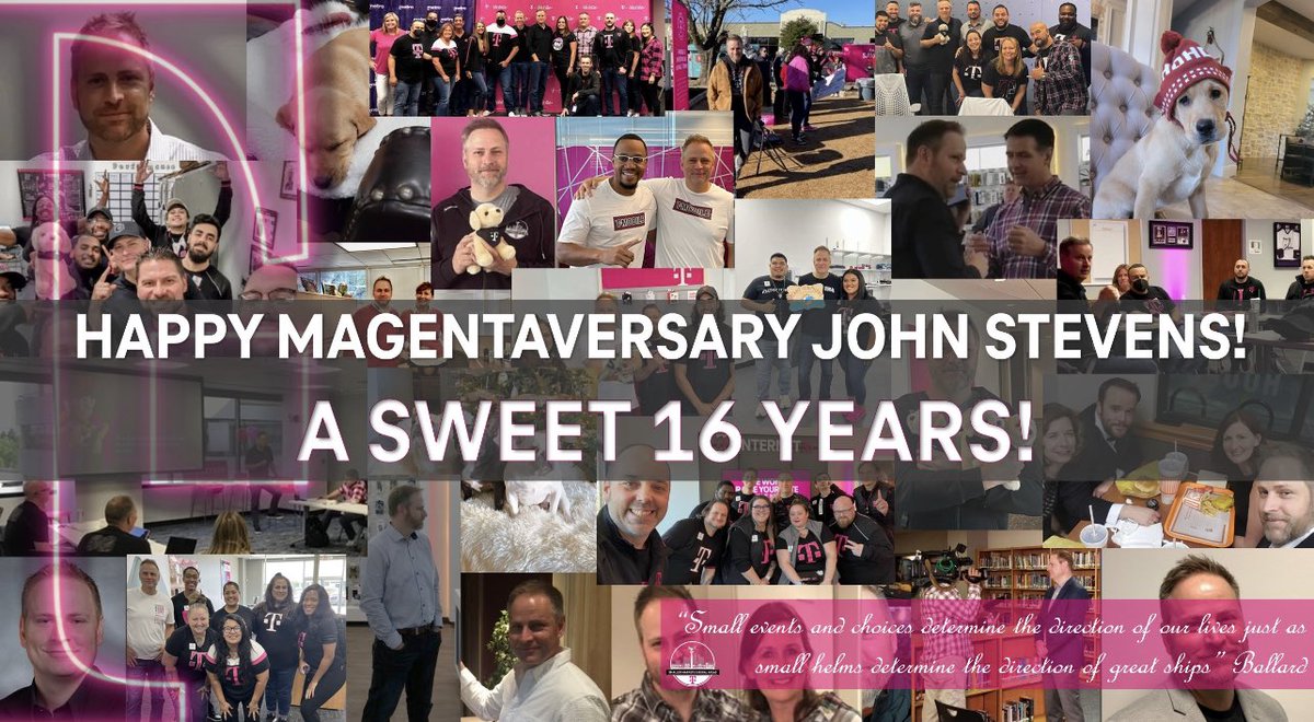 Happy Sweet 16🎉 <a href="/JohnStevens_/">John Stevens</a> thank you for the solid leadership throughout the years!