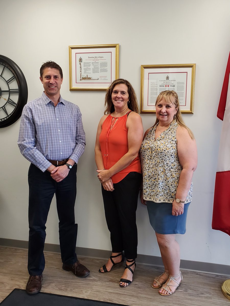 This morning I was pleased to meet with @ForresterTammy and @ReginaLisaSmith of @RMHCCanada to discuss their expansion plans for Regina. I'm very excited about the good work this organization does in our community. #yqr