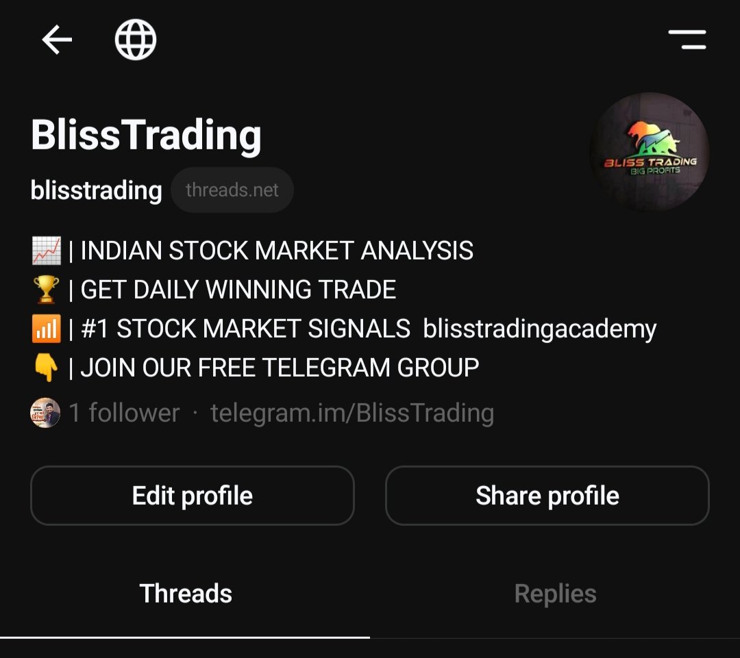 bliss_trading's tweet photo. Follow us on #Threads #ThreadsApp #MuskVsZuck https://t.co/WNinAPUSxQ
