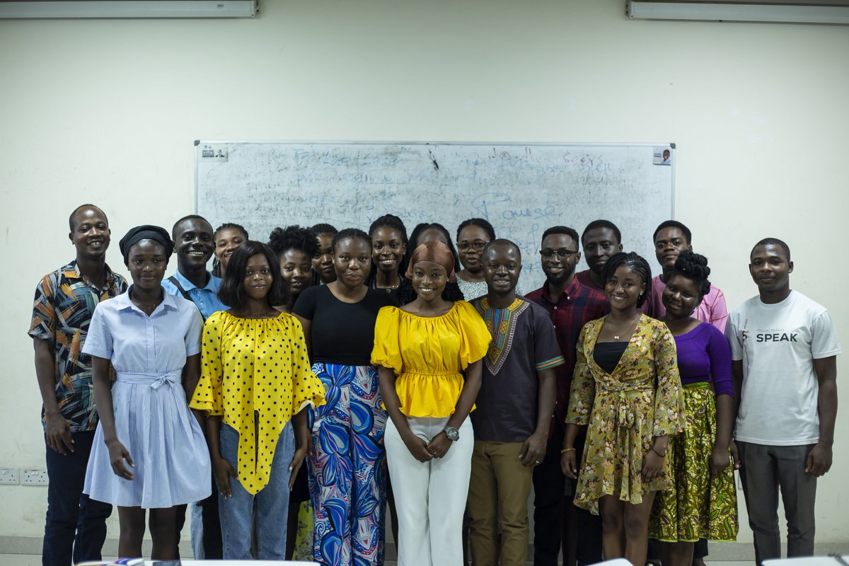 echo_gij's tweet photo. As a club, we prioritize seeing our members grow and learn new tendencies. Our first public speaking training for the semester was unprecedented. 

We go again this week 🎉
#speak
#theleaderinyou https://t.co/Cl8KMkjlnH