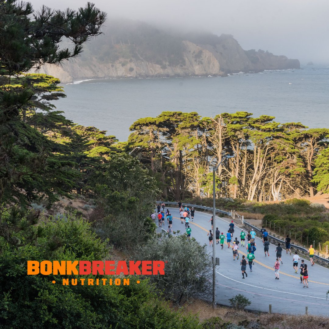 <a href="/Bonk_Breaker/">Bonk Breaker</a>'s Plant Based Protein Bars will be at the finish line to help you kickstart recovery after your big day! Use code SFMARATHON20 for 20% OFF bonkbreaker.com to stock up on nutrition made with REAL FOOD before the race.