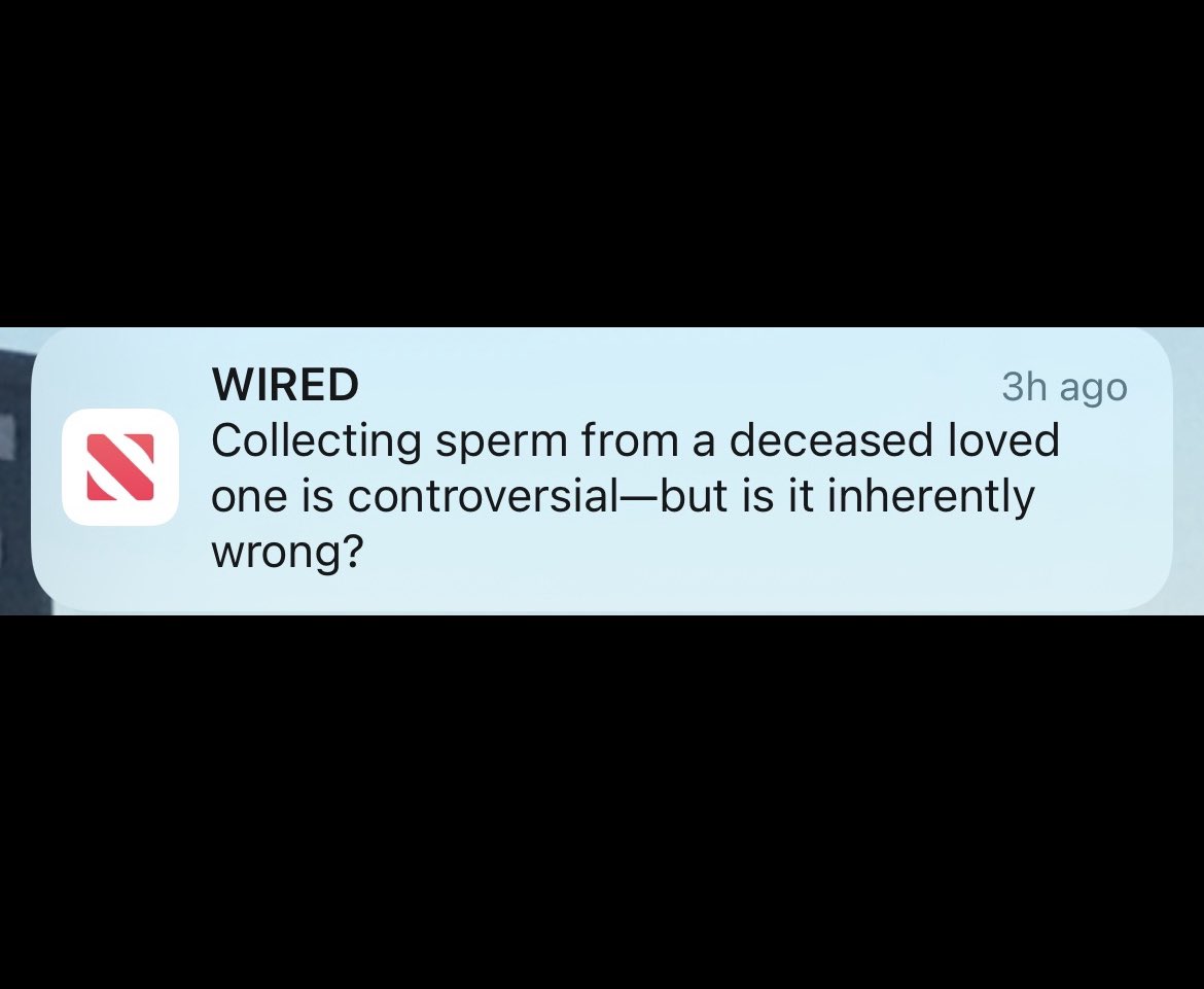 You’ll have to pry it from my cold, dead balls