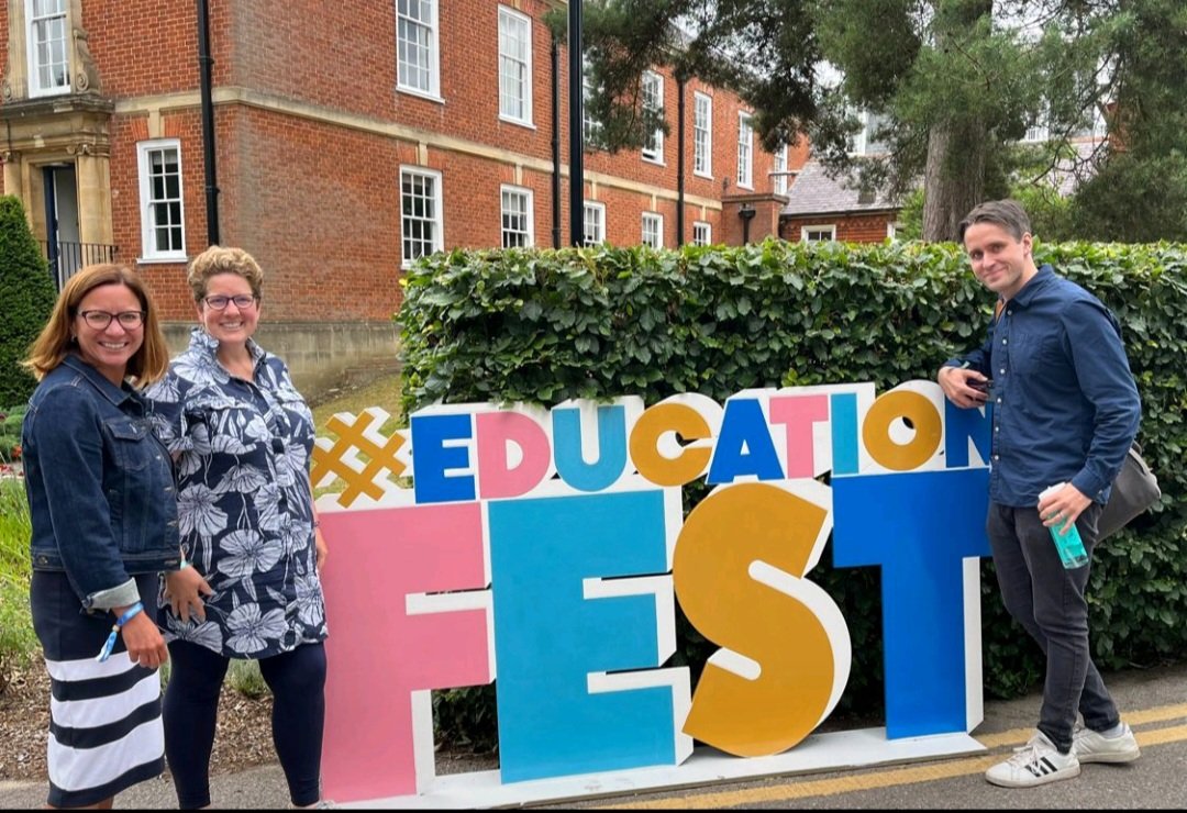 Day 1 at The #FestivalofEducation2023. Great to meet my <a href="/Minds_Ahead/">Minds Ahead</a> colleagues &amp; make some interesting #connections with those attending. Also, I had the opportunity to listen to #EddieIzzard talk. Back tomorrow for #day2, where <a href="/deanjohnstone/">deanjohnstone</a> &amp; myself are presenting a session.
