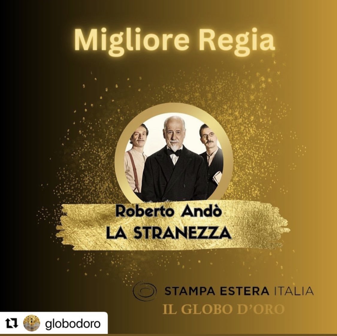 La stampa straniera non ha dubbi: Globo d’oro per Roberto Andò. ##LaStranezza