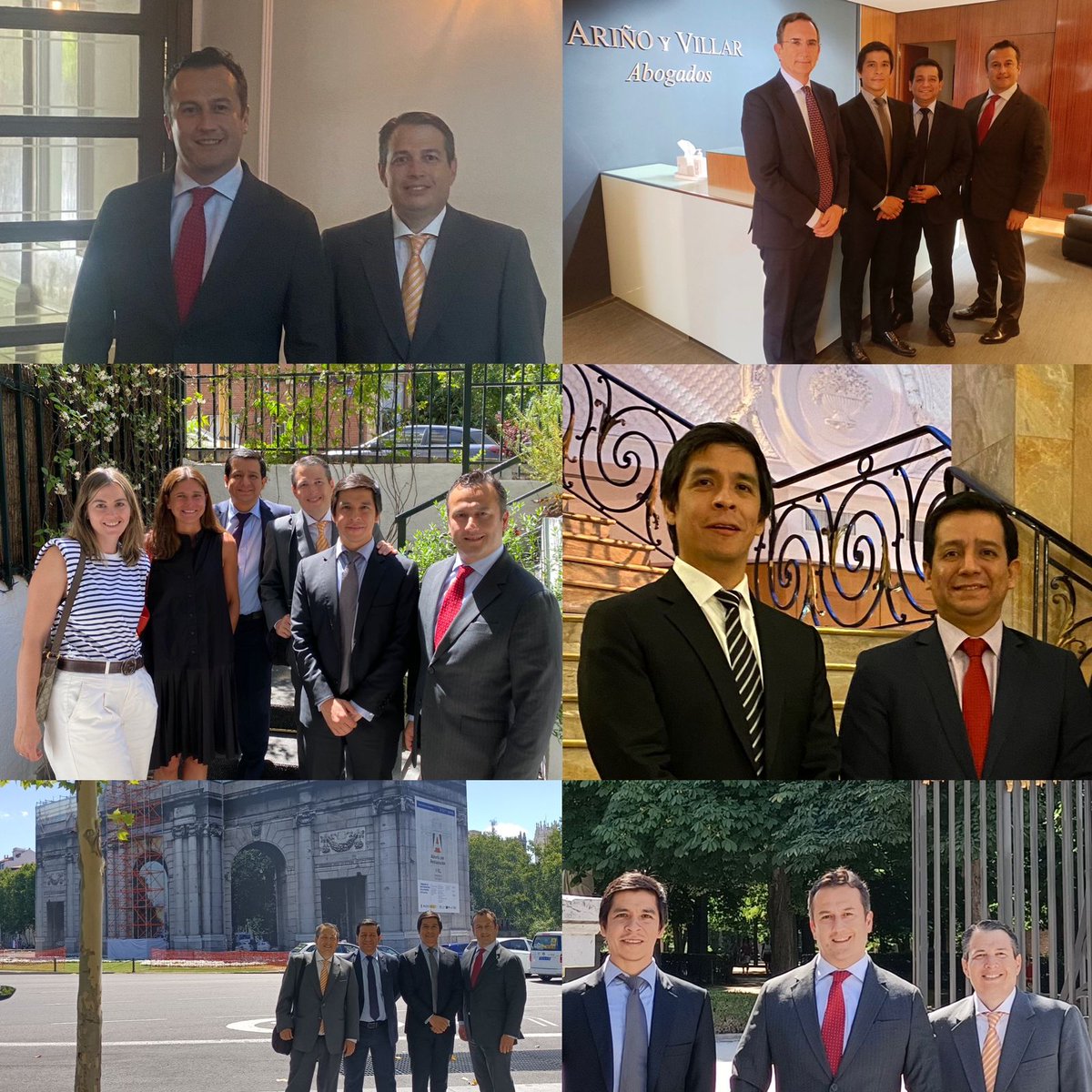 Socios de nuestra firma visitan colegas, clientes y amigos en #Madrid. Pierino Stucchi, José Antonio Bezada Alencastre y Carlos Rodas Ramos, junto con Enrique Priori, nuestro consultor y representante en #España e #Italia.