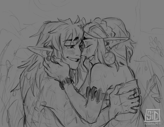 Happy Kissing Day~ 😘 [ #TearsOfTheKingdom #ZeLink ]