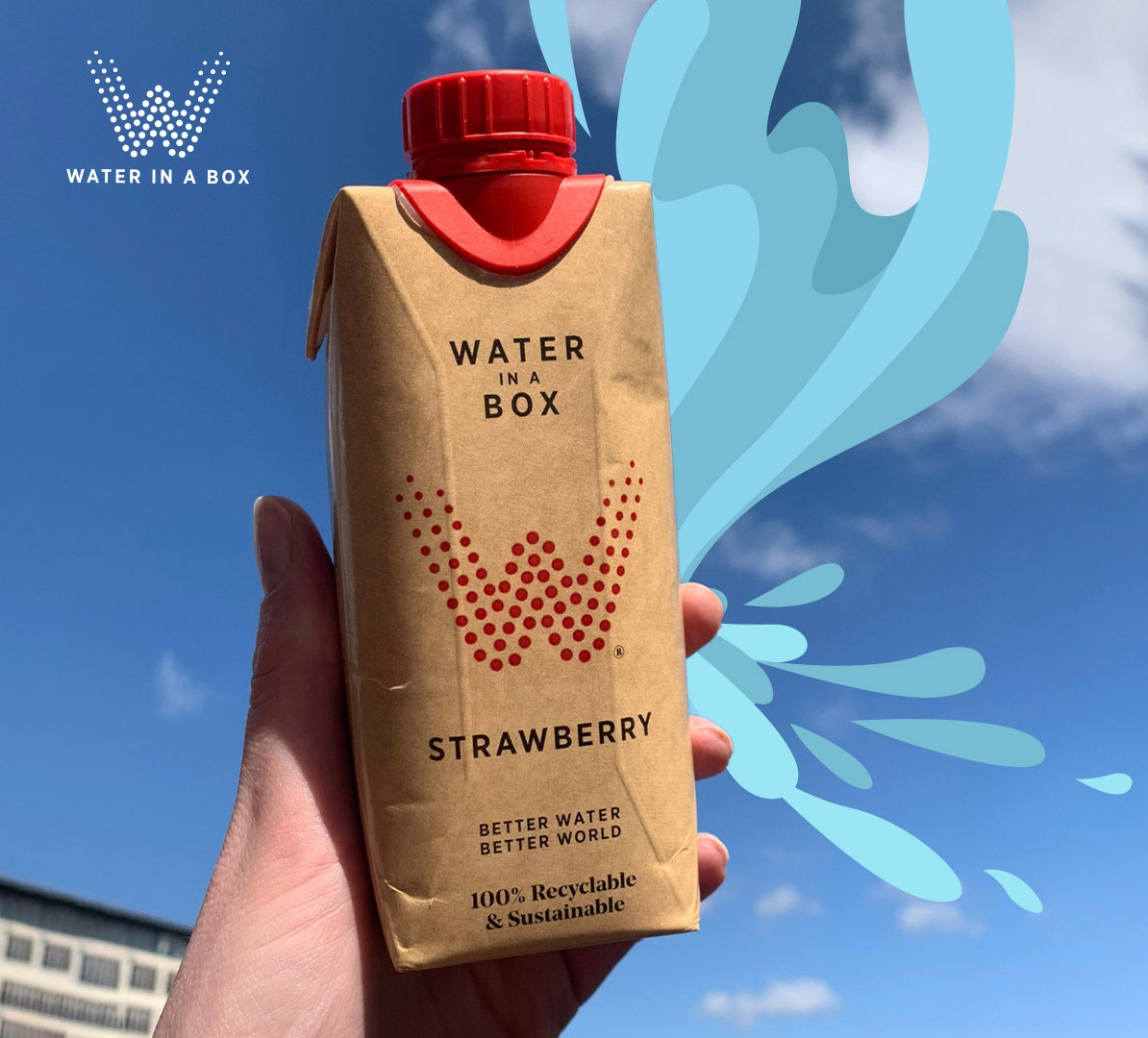 Taste a sustainable splash of strawberry 🍓

Perfect for quenching a thirst for fruit, our strawberry-flavoured water is the ideal plastic alternative to keep you hydrated whilst on the go 💦

#WaterInABox #Hydration #Sustainable #SustainableWater #BritishWater