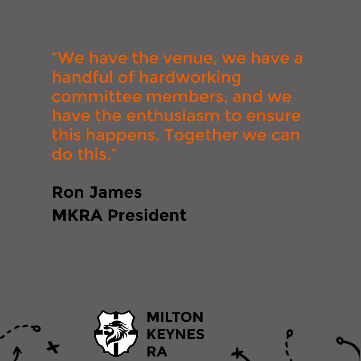 MiltonKeynes_RA's tweet photo. Our President, Ron James, says a few words ahead of the start of the new season.

#MKRA #202323season #Referees #RefereesAssociation #MessageFromThePresident https://t.co/wNKHp6jqDt