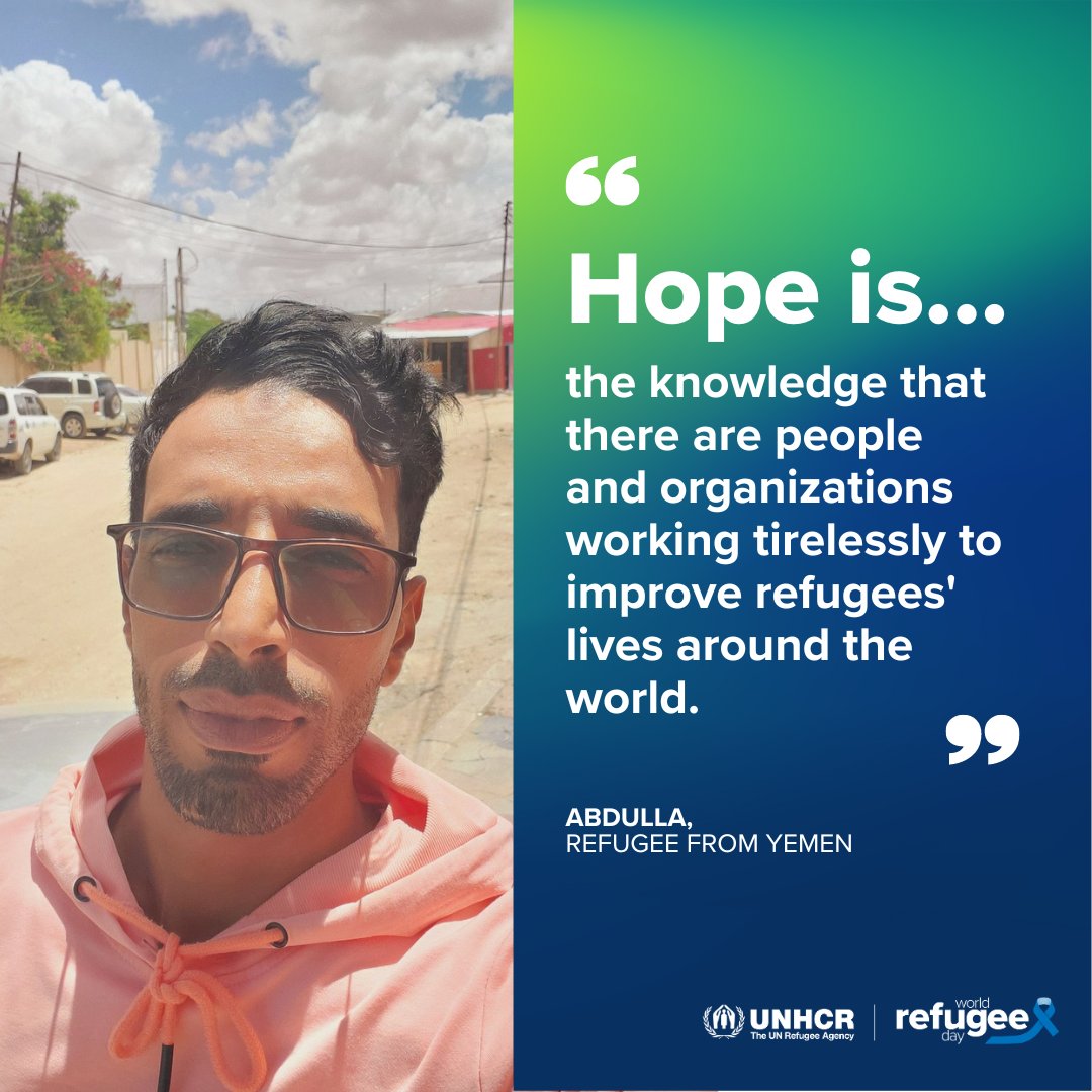 Refugees's tweet photo. Hope is... https://t.co/AYWlZyYUAH