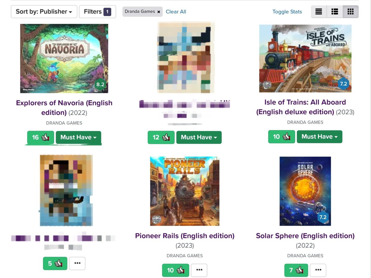 Our <a href="/SPIEL_Messe/">SPIEL@Essen - #SPIEL24</a> preview page is now live!

Listed are:
TWO unannounced games! 🤫🚀🐙
ONE recently announced game 🧭
ONE Spiel release 🤠
TWO new to Spiel games 🚂

Find out more here: boardgamegeek.com/geekpreview/63…