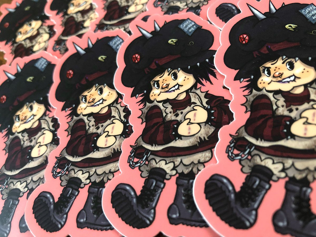 🚨 STICKER DROP 🚨 All-new stickers now available in my Etsy Shop, DVaughnIllustration.etsy.com!
 
1. Bathroom Beaver
2. Hermey the Misfit Elf
3. Eraserhead “Baby On Board”
4. Strawberry Shitkick