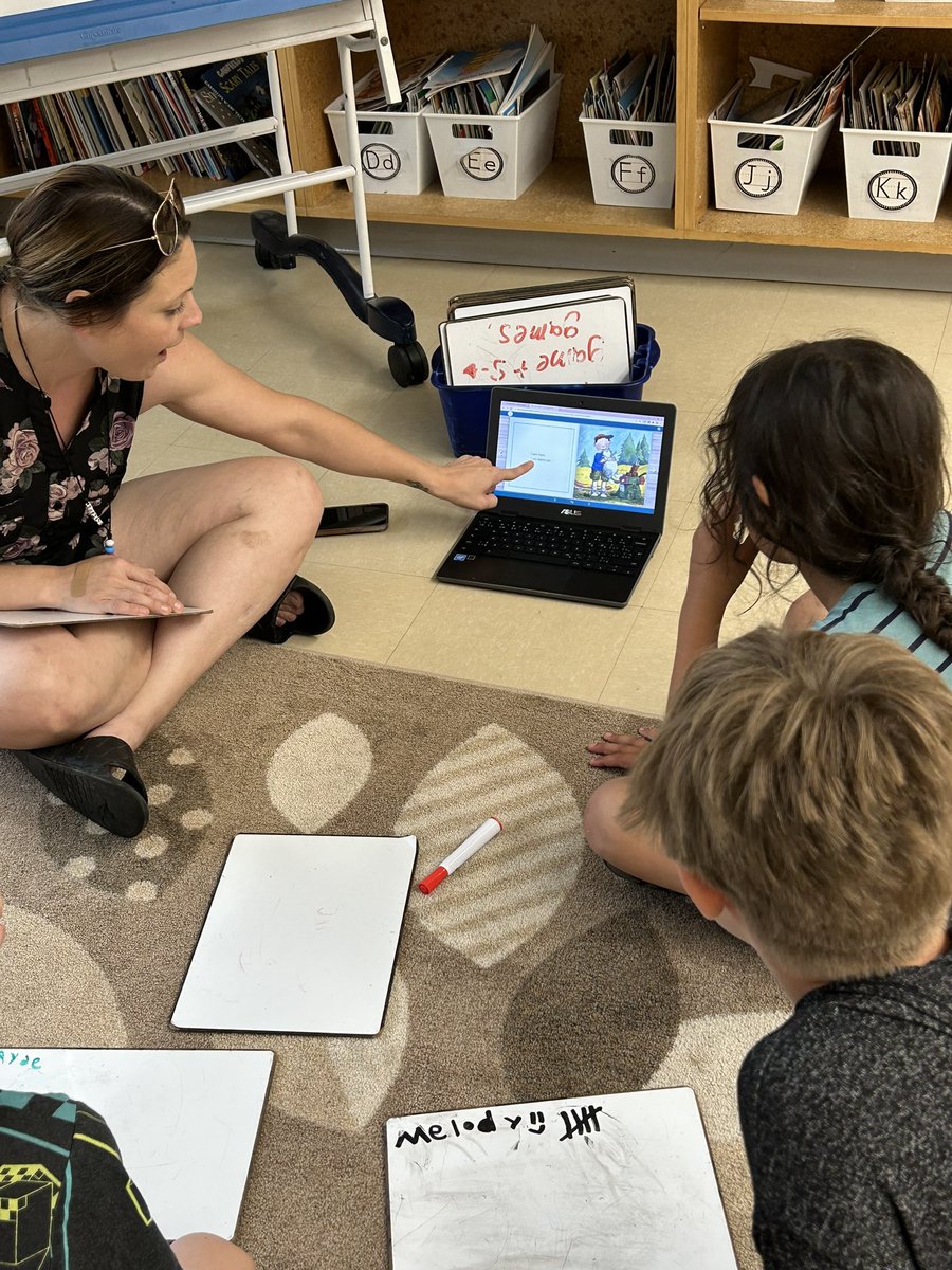 Students are building their foundational skills and applying these skills to their reading and writing in our Primary Literacy Summer Learning Program. <a href="/LKelempro/">LKDSB Elem Program</a> @OntarioSLP