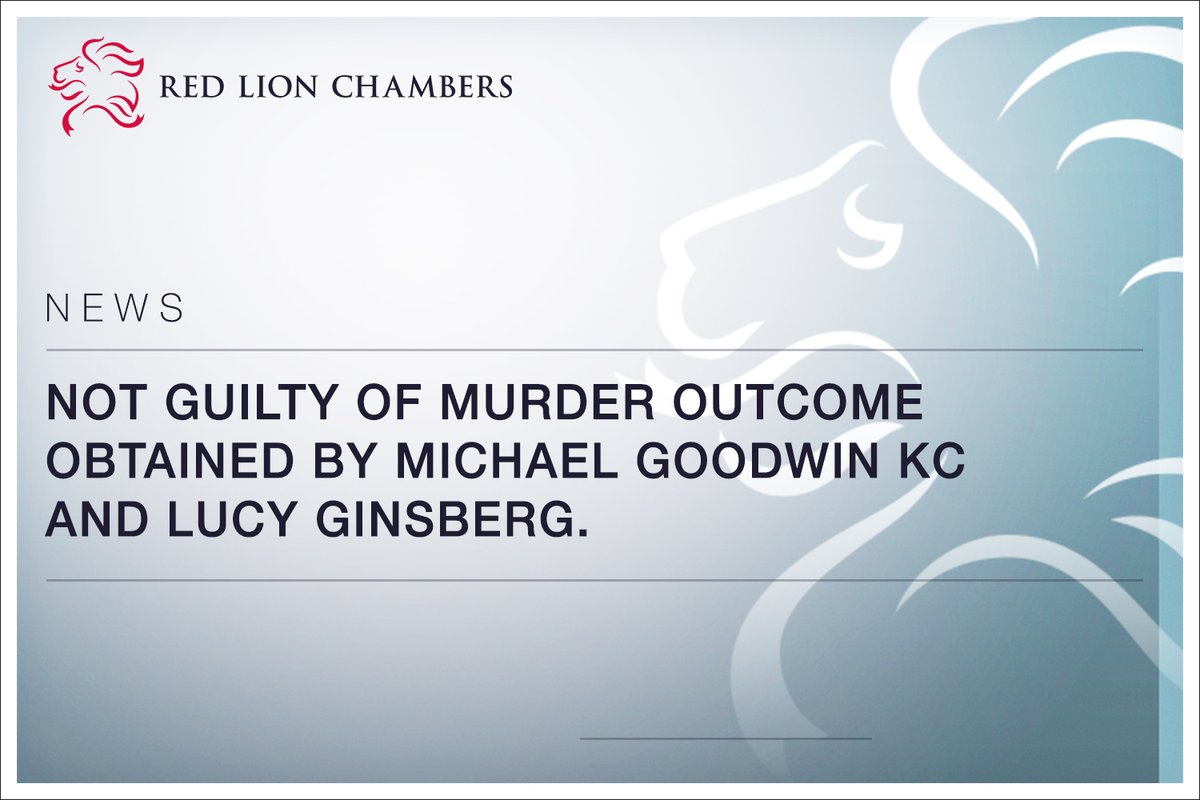 Red Lion Chambers tweet media