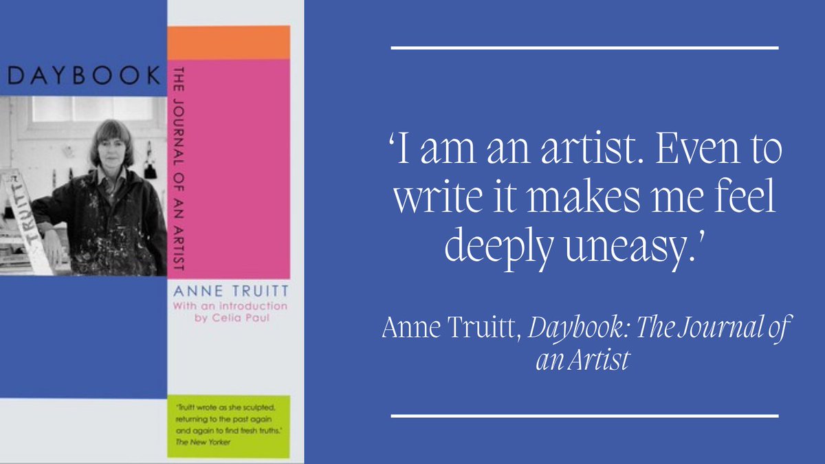 ‘Truitt wrote as she sculpted, returning to the past again and again to find fresh truths.' <a href="/NewYorker/">The New Yorker</a> 

Happy publication day to <a href="/Anne__Truitt/">Anne Truitt</a>’s beautiful, meditative DAYBOOK: THE JOURNAL OF AN ARTIST, now with a new introduction from Celia Paul 🌟

simonandschuster.co.uk/books/Daybook/…