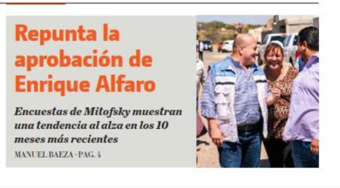 Y digan lo que digan los ardidos, esto es reflejo del paso por Jalisco a ras de piso, entre la gente, trabajando todos los días, no es normal que un Gobernador en su quinto año de Gobierno suba y se consolide en la aprobación ciudadana, pero ahí está el resultado del trabajo.