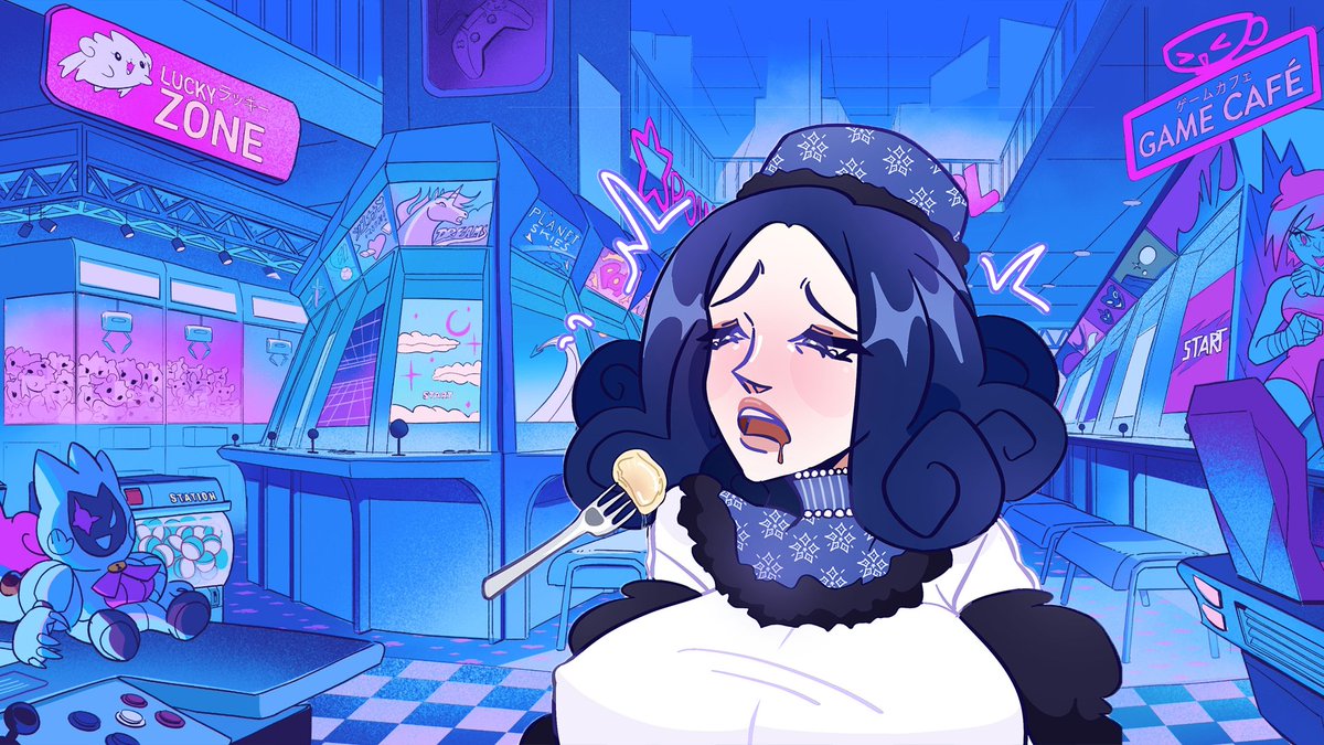 Hot_Icequeen's tweet photo. I love nothing more than dumplings. DUMPLINGS FOREVER! 🥟🥟🥟

❄️ #hoticequeen ❄️
#vtuber #ruvtuber #anime #art https://t.co/318N7UmmC4