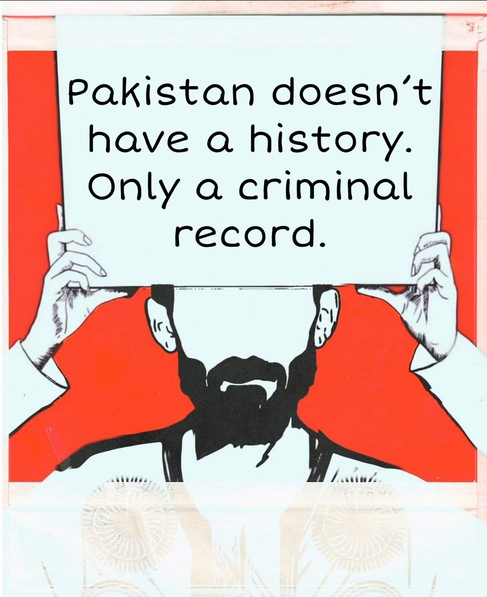 Pakistan doesn’t have a history. Only a criminal record.

#SanctionPakistan