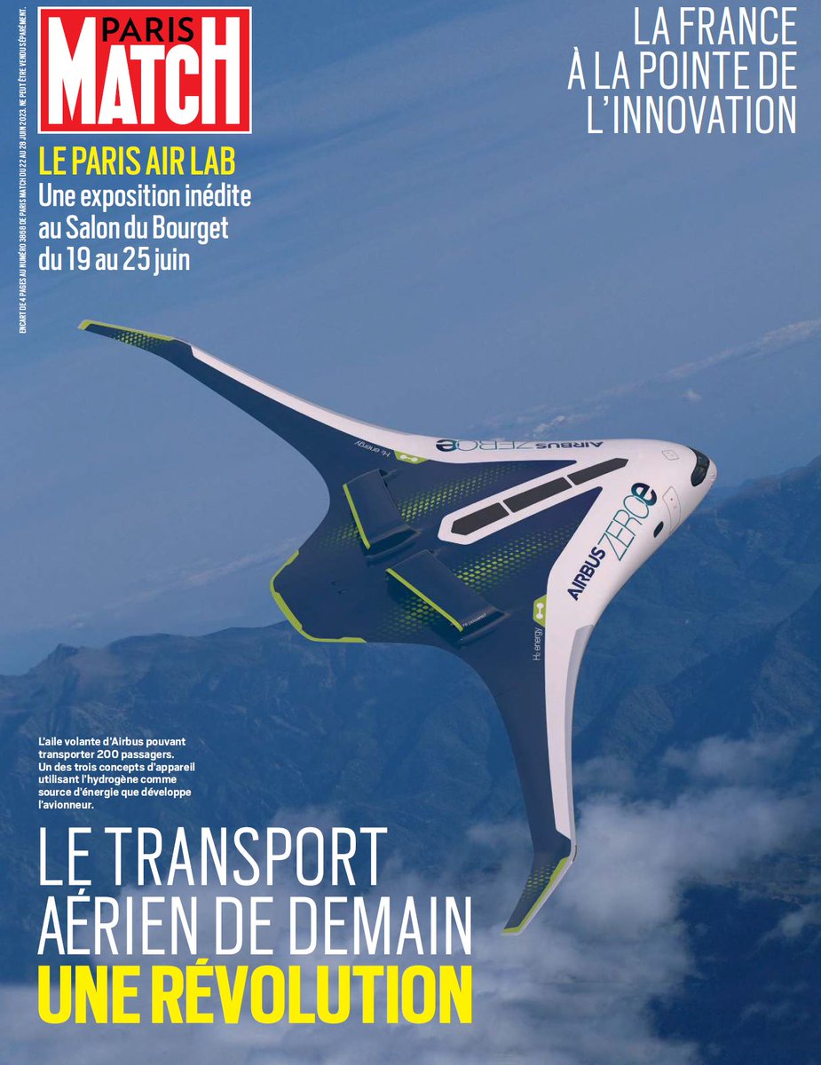 #ParisAirLab 2023: <a href="/ParisMatch/">Paris Match</a> a publié un dossier sur le futur du transport #aérien. 3 étapes jalonneront son parcours vers la #décarbonation totale en 2050. Mobilisation totale de l'#industrie selon <a href="/BrunoEven/">Bruno Even</a> (#CORAC)  #innovation Télécharger : res.cloudinary.com/gifas/image/up…