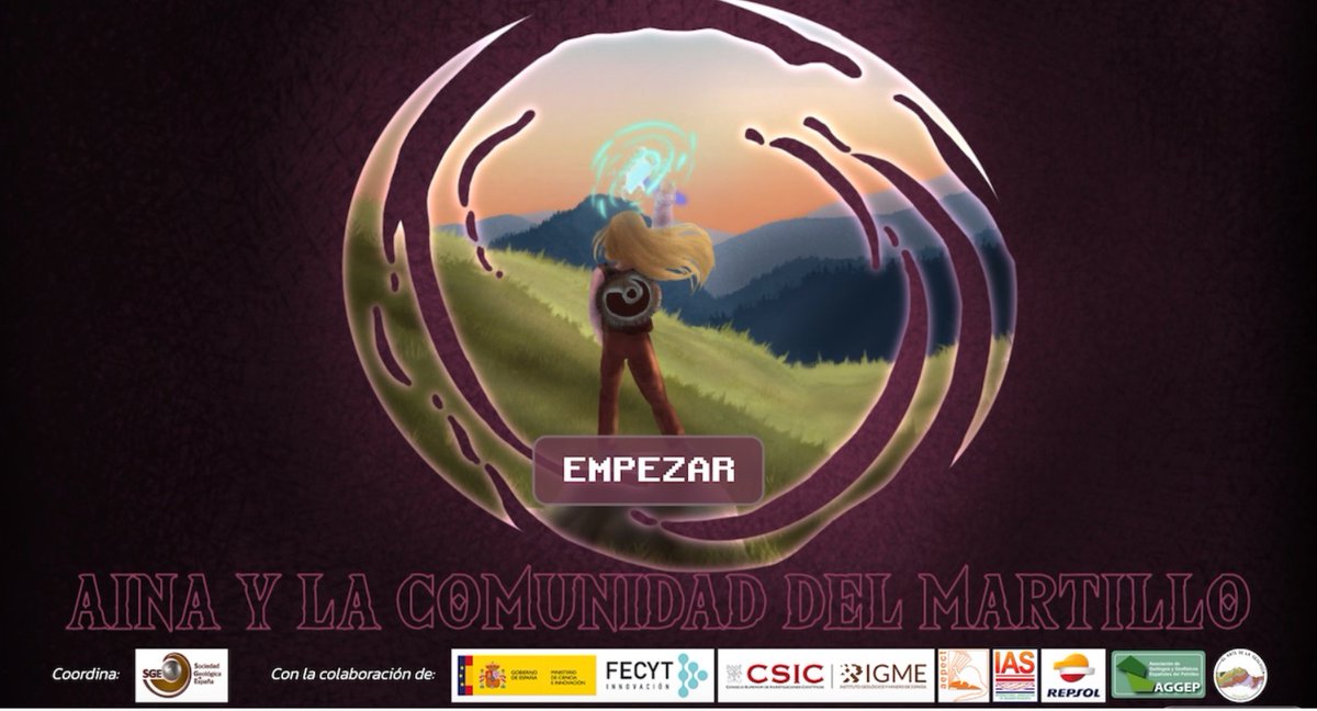mujerygeologia's tweet image. 📢 Hemos ganado el 1º Premio en Materiales Didácticos de Ciencia en @cienciaaccion con el videojuego Aina y la Comunidad del Martillo 🥳 #AinaSGE #Geolodía23

No dejéis de jugarlo #ProfesBioGeo❗️

sociedadgeologica.org/divulgacion/ai…

Enhorabuena a los otros dos trabajos agraciados 👏