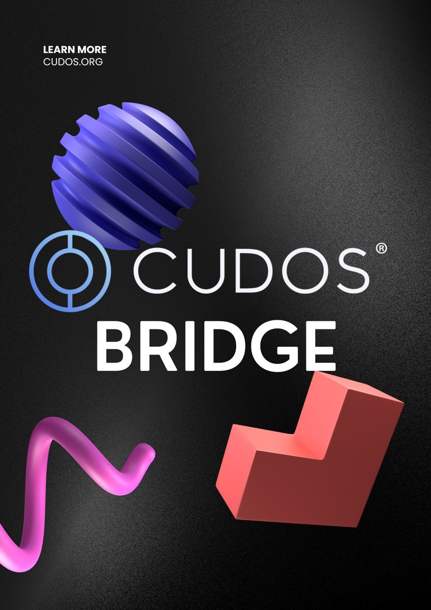 charlesace_'s tweet photo. ๐๐ผ #CudosBridge: Seamlessly migrate your assets between Ethereum and Cudos blockchains! Enjoy the convenience of bidirectional switching with this essential tool. Embrace a seamless cross-chain experience! ๐โจ #CUDOS #Web3
Join our community below ๐๐พ
๐https://t.co/1LBEd3fXp2
๐ฅ https://t.co/0s3yooETo2