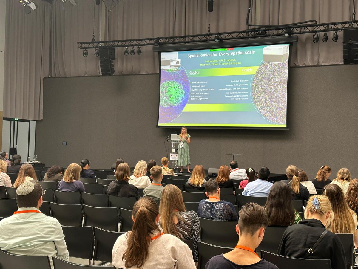brukerspatial's tweet photo. Today’s #SpatialBiologyCongress closed with Amanda Mason showing how our #spatialmultiomic solutions, GeoMx DSP and CosMx SMI, truly complement each other to get a full picture of biology.
Thank you to all who joined us today. We are still here tomorrow so visit us at booth #4! https://t.co/Tp4ubDG0F8