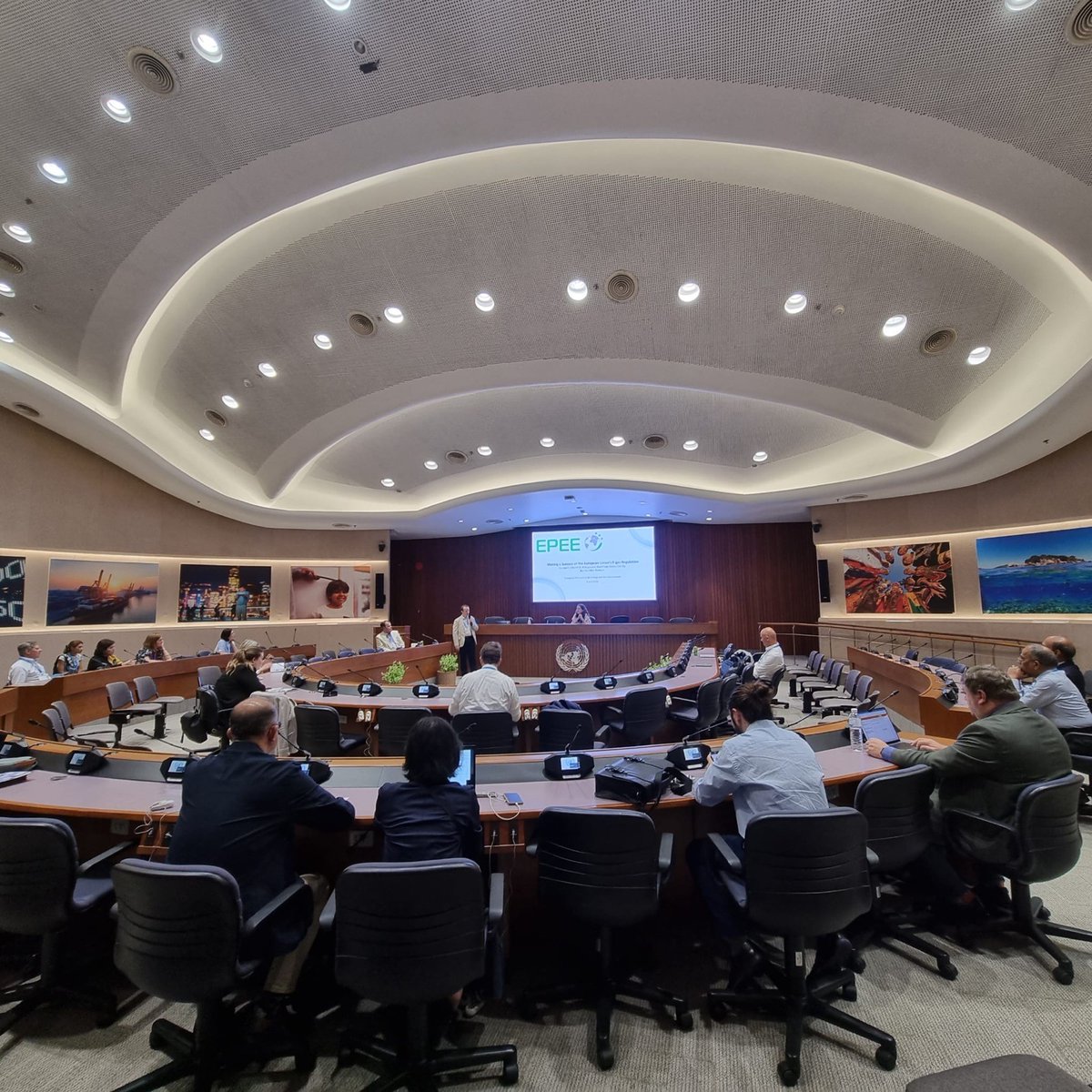 📅 Today, EFCTC attended an event "Making a Success of the European Union's F-Gas Regulation" as part of the side events programme of the 45th meeting of the Open-ended Working Group of the Parties to the #MontrealProtocol (#OEWG45). 

Thanks to <a href="/EPEESecretariat/">EPEE</a> for convening