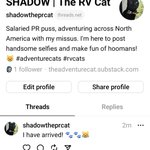 Photo by Shadow the RV Cat (@ShadowThePRcat)